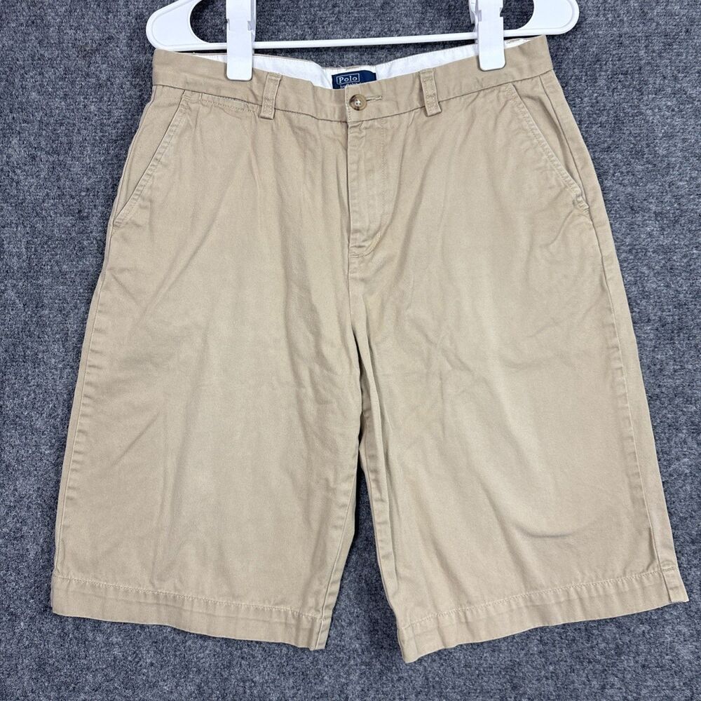 Polo Ralph Lauren boys shorts 20 Beige Chino Khaki Preppy